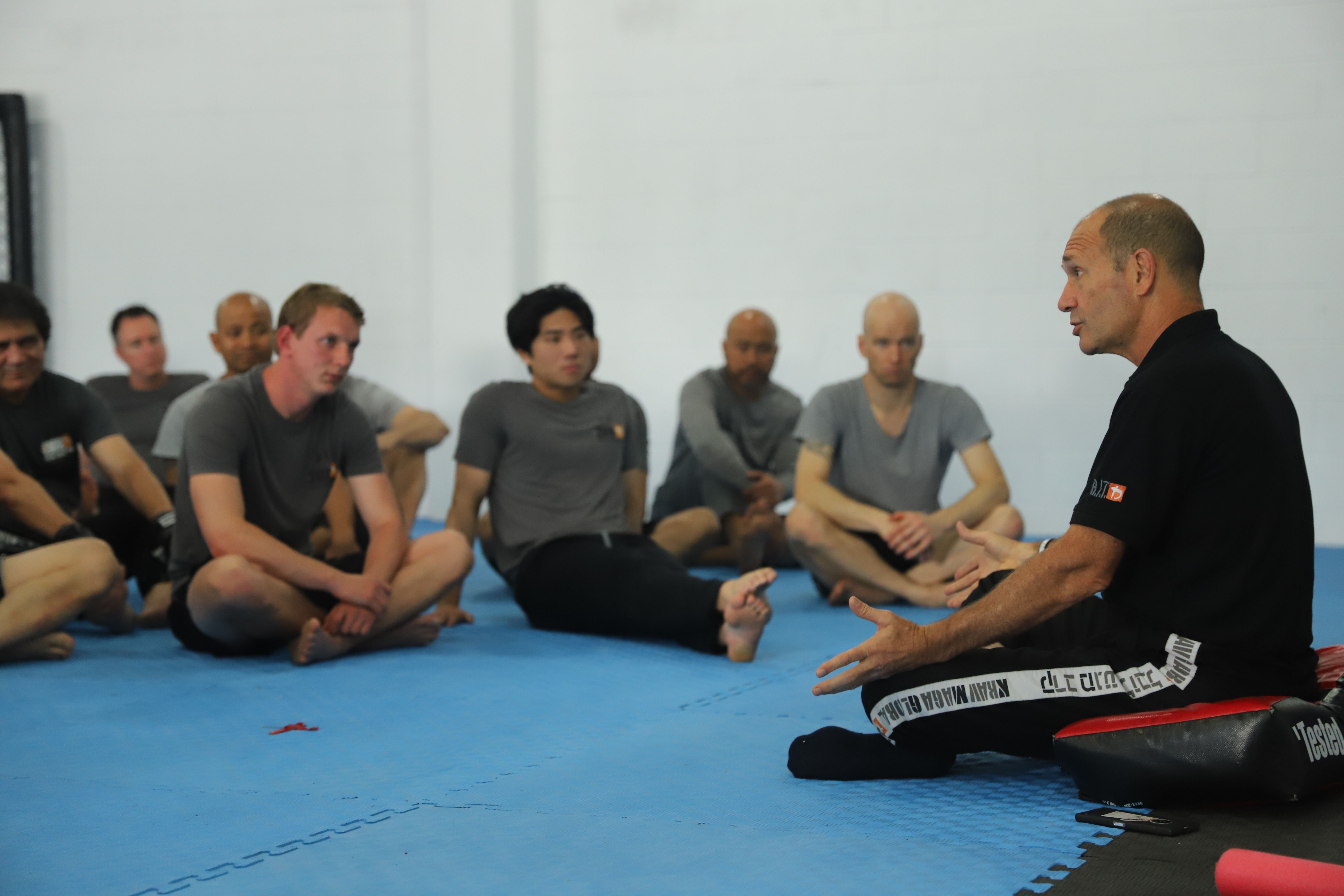 Eyal Yanilov teaching at Birkenhead Gym, New Zealand