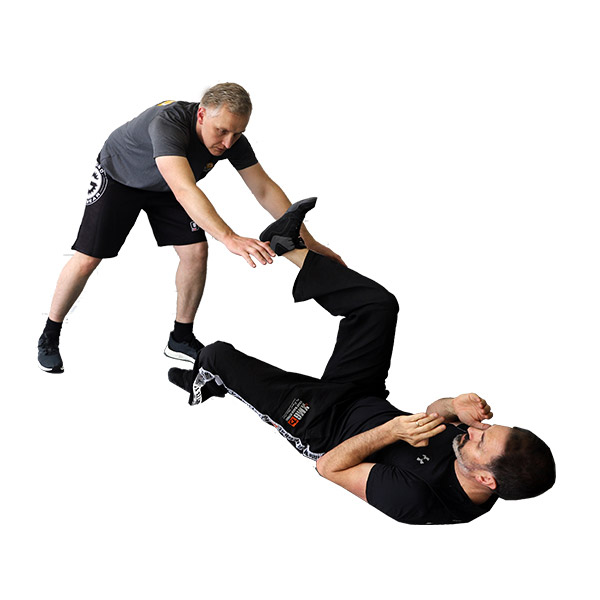 Krav Maga ground fighting technique