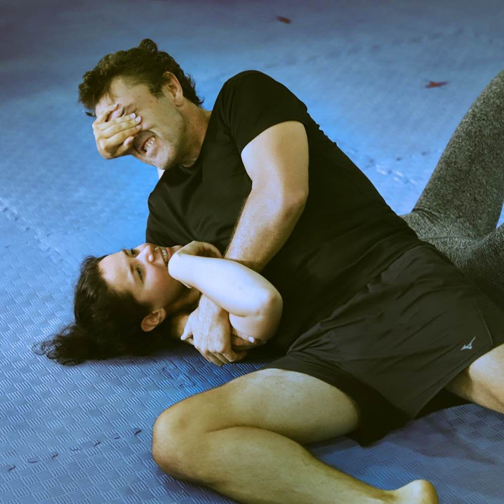 Standing self-defence training relevant to Krav Maga vs BJJ comparison