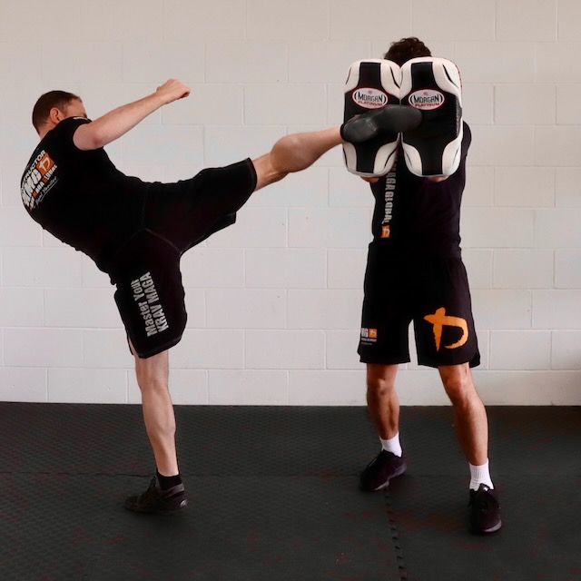 KMG New Zealand students training Krav Maga