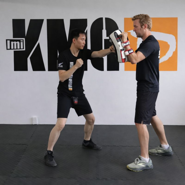 krav-maga-straight-left-punch-birkenhead