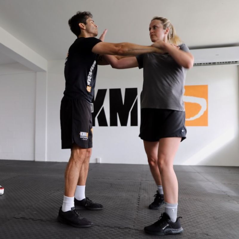 Women’s Krav Maga self-defence training at Krav Maga Auckland
