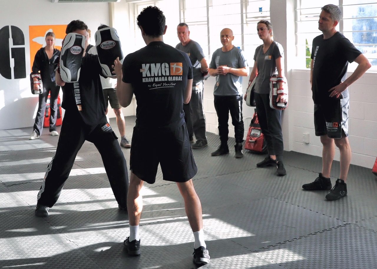 Krav Maga classes on Auckland’s North Shore – group training at the beach